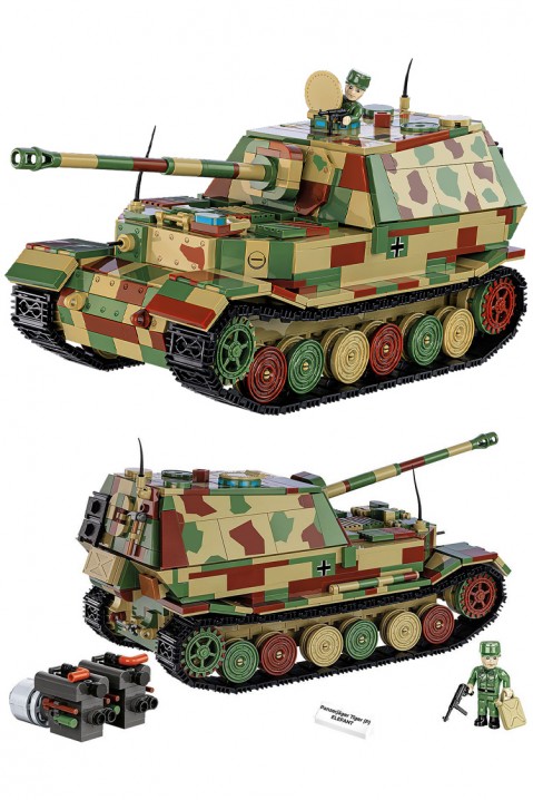 Konstruktor Cobi tenk Panzerjager Tiger dijelovi - 1252IVET.HR - MODERNA ODJEĆA