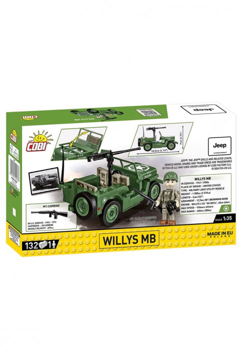 Konstruktor Cobi džep Willys MB - dijelovi 132IVET.HR - MODERNA ODJEĆA