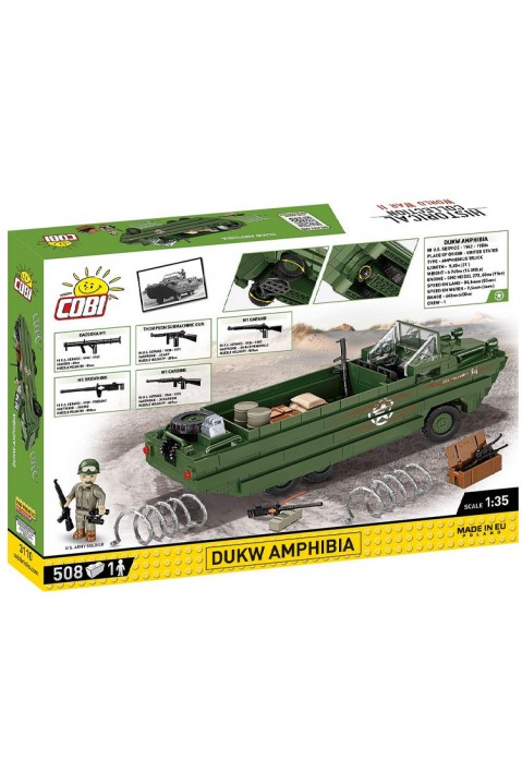 Konstruktor Cobi DUKW Amphibia - dijelovi 508IVET.HR - MODERNA ODJEĆA
