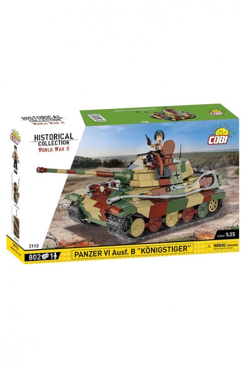 Konstruktor Cobi tenk Tiger II - dijelovi 802IVET.HR - MODERNA ODJEĆA