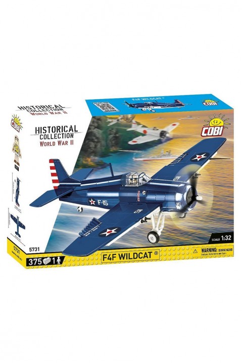 Konstruktor Cobi aviona Grumman F4F Wildcat - dijelovi 375IVET.HR - MODERNA ODJEĆA