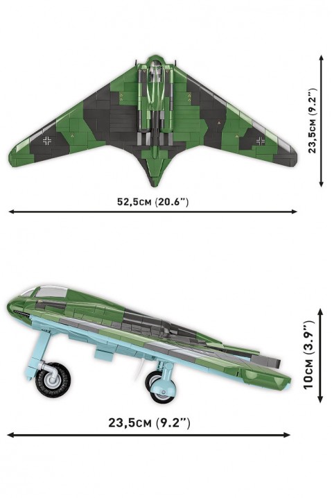 Konstruktor Cobi aviona Horten - dijelovi 953IVET.HR - MODERNA ODJEĆA