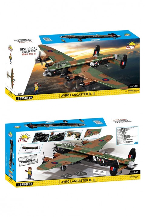 Konstruktor Cobi aviona Avro Lancaster - dijelovi 1595IVET.HR - MODERNA ODJEĆA