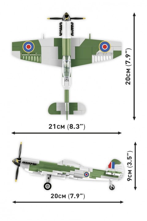 Konstruktor Cobi avion - dijelovi 152IVET.HR - MODERNA ODJEĆA