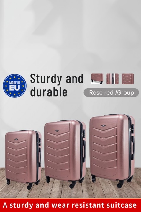 Komplet 3 kofera MORTIGO PUDRA, Boja: pudera, IVET.HR - MODERNA ODJEĆA
