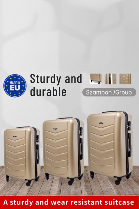 Komplet 3 kofera MORTIGO BEIGE, Boja: bež, IVET.HR - MODERNA ODJEĆA