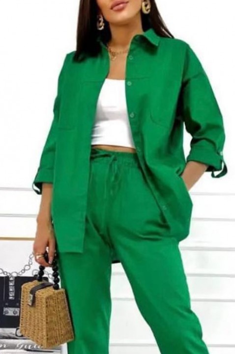 Komplet GLIRONGA GREEN, Boja: zelena, IVET.HR - MODERNA ODJEĆA