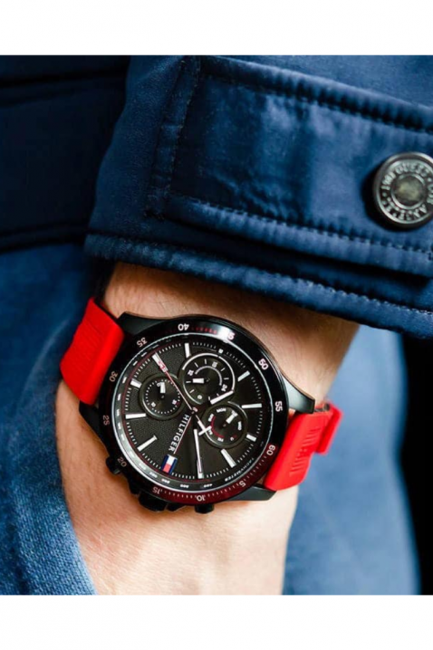 Muški sat Tommy Hilfiger 1791722, Boja: crvena, IVET.HR - MODERNA ODJEĆA