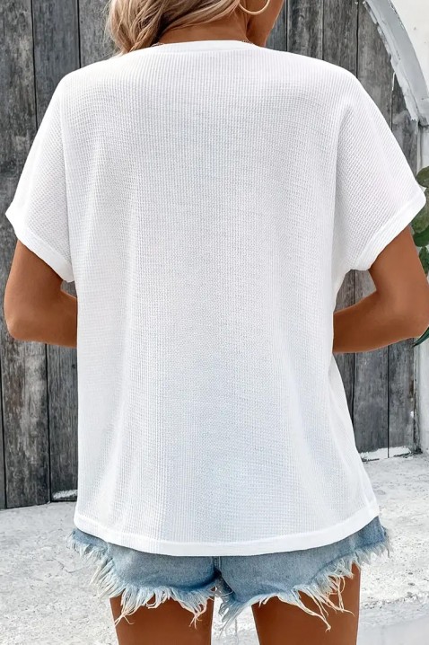 Ženska majica VIRZELZA WHITE, Boja: bijela, IVET.HR - MODERNA ODJEĆA