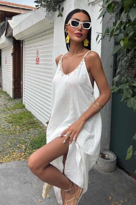 Haljina FIOXERA WHITE, Boja: bijela, IVET.HR - MODERNA ODJEĆA