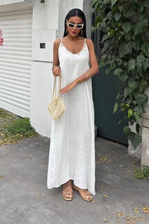 Haljina FIOXERA WHITE, Boja: bijela, IVET.HR - MODERNA ODJEĆA