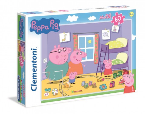 Dječja slagalica Clementoni od 60 maxi dijelova - Peppa PigIVET.HR - MODERNA ODJEĆA