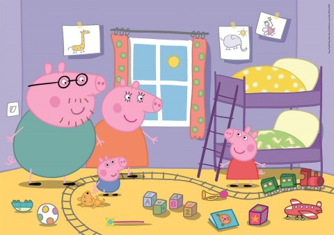 Dječja slagalica Clementoni od 60 maxi dijelova - Peppa PigIVET.HR - MODERNA ODJEĆA