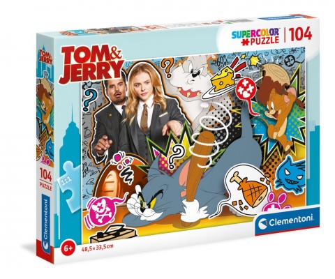 Dječja slagalica Clementoni od 104 dijela - Tom i JerryIVET.HR - MODERNA ODJEĆA