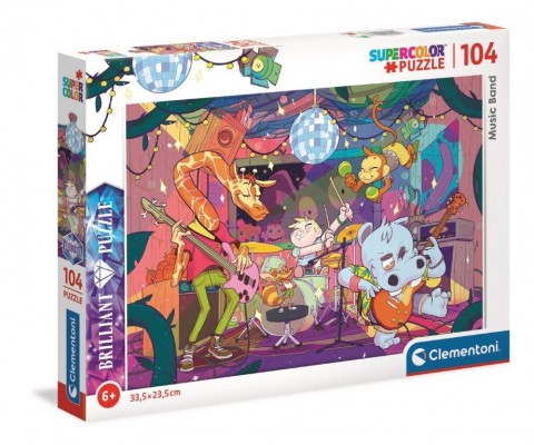 Briljantan puzzle Clementoni od 104 dijela - Glazbeni bendIVET.HR - MODERNA ODJEĆA