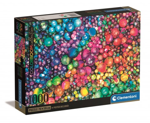 Puzzle Clementoni od 1000 dijelova - Šarene kugliceIVET.HR - MODERNA ODJEĆA