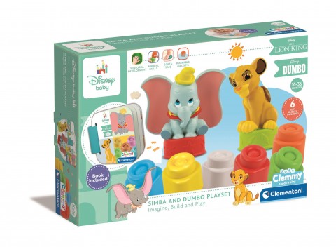 Set s knjigom - Simba i Dumbo | Soft ClemmyIVET.HR - MODERNA ODJEĆA