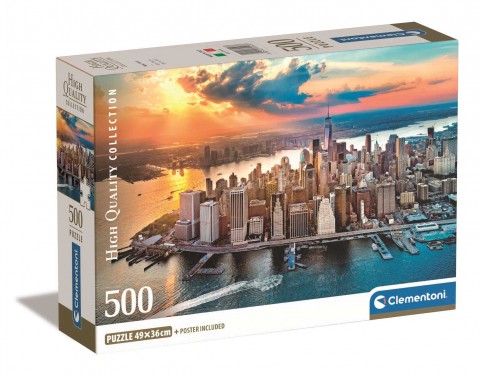 Puzzle Clementoni od 500 dijelova - New YorkIVET.HR - MODERNA ODJEĆA