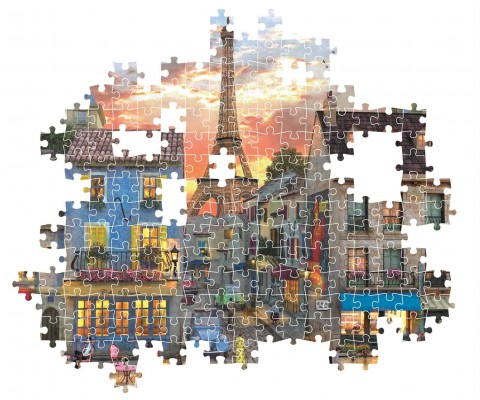 Puzzle Clementoni od 1000 dijelova - Ulice ParizaIVET.HR - MODERNA ODJEĆA