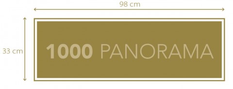 Panoramska slagalica Clementoni od 1000 dijelova - Stado divovaIVET.HR - MODERNA ODJEĆA