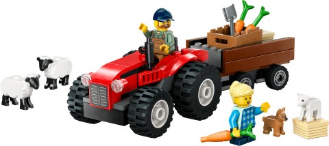 60461 | Crveni traktor s prikolicom i ovcamaIVET.HR - MODERNA ODJEĆA
