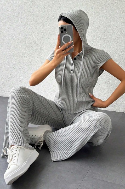 Komplet MARSIETA GREY, Boja: siva, IVET.HR - MODERNA ODJEĆA