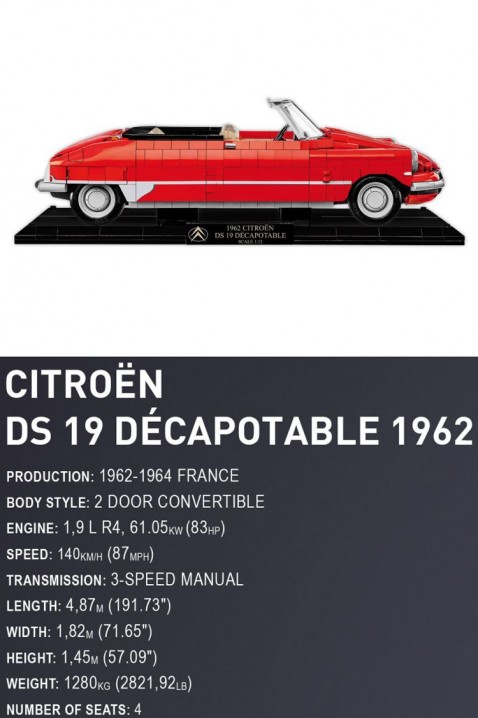 Konstruktor Cobi auto Citroen - dijelovi 2275IVET.HR - MODERNA ODJEĆA
