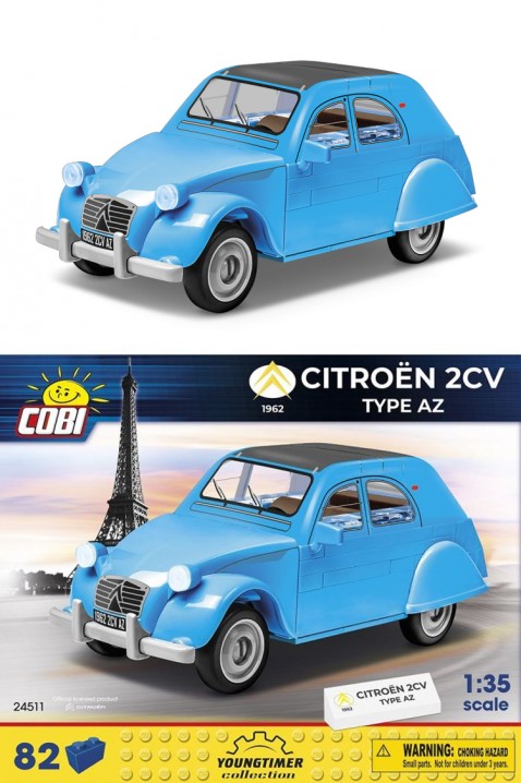 Konstruktor Cobi auto Citroen 2CV- dijelovi 82IVET.HR - MODERNA ODJEĆA