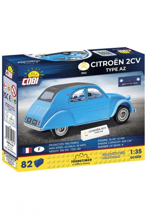 Konstruktor Cobi auto Citroen 2CV- dijelovi 82IVET.HR - MODERNA ODJEĆA