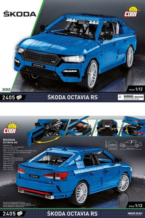 Konstruktor Cobi auto Škoda Octavia - dijelovi 2405IVET.HR - MODERNA ODJEĆA