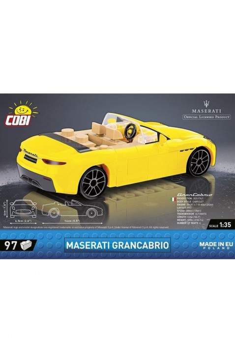 Konstruktor Cobi auto Maserati GranCabrio - dijelovi 97IVET.HR - MODERNA ODJEĆA