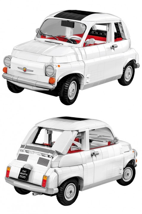 Konstruktor Cobi auto Fiat Abarth 595 - dijelovi 1091IVET.HR - MODERNA ODJEĆA