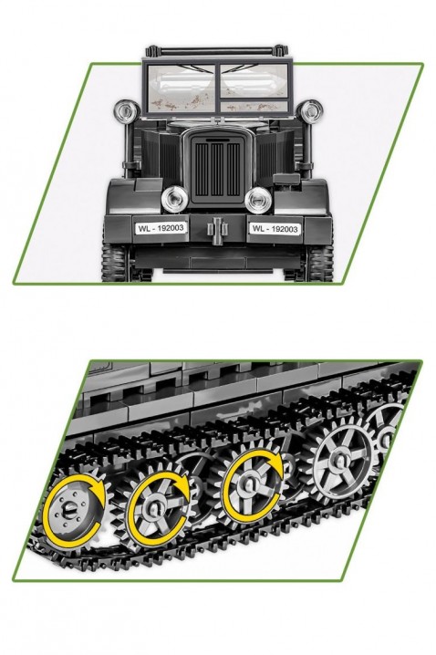 Konstruktor Cobi tenk Sd.Kfz. 7 Half-track - dijelovi 439IVET.HR - MODERNA ODJEĆA