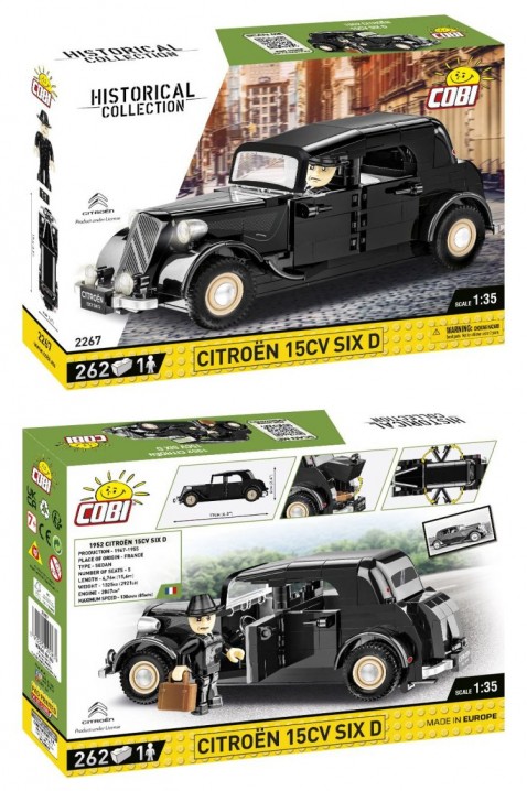 Konstruktor Cobi auto Citroen 15CV šestica D - dijelovi 262IVET.HR - MODERNA ODJEĆA