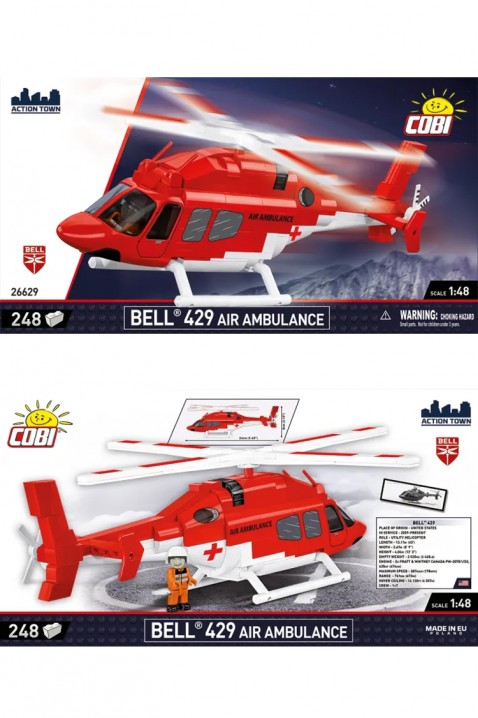 Konstruktor Cobi helikopter Bell 429 Air Ambulance - dijelovi 248IVET.HR - MODERNA ODJEĆA
