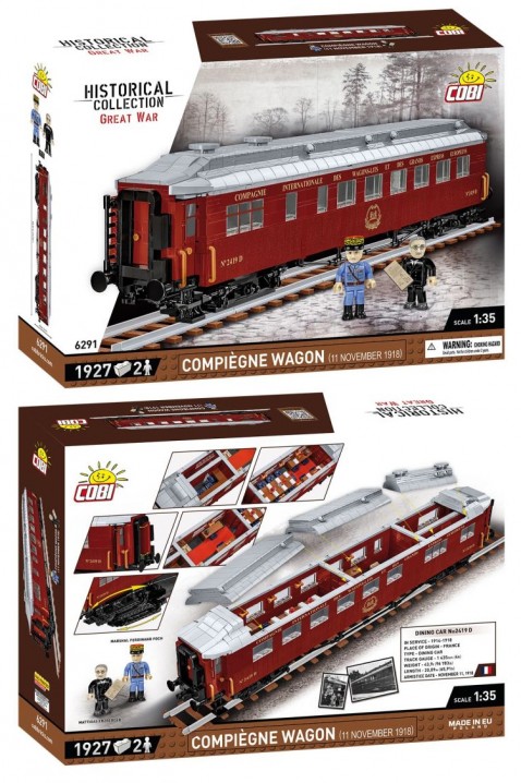 Konstruktor Cobi vagona Compiegne Wagon - 1927 dijelovaIVET.HR - MODERNA ODJEĆA