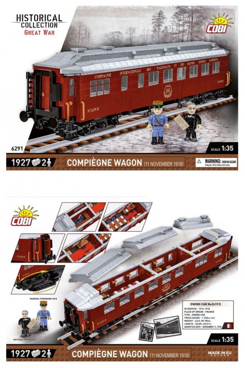 Konstruktor Cobi vagona Compiegne Wagon - 1927 dijelovaIVET.HR - MODERNA ODJEĆA