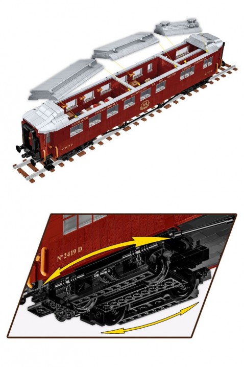 Konstruktor Cobi vagona Compiegne Wagon - 1927 dijelovaIVET.HR - MODERNA ODJEĆA