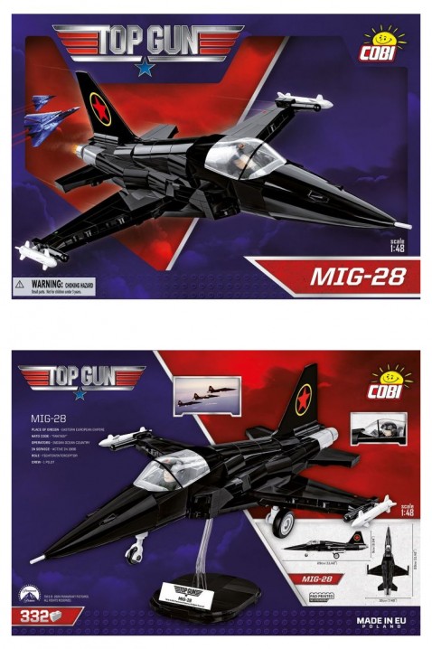 Konstruktor Cobi avion Top Gun MIG-28 - dijelovi 332IVET.HR - MODERNA ODJEĆA