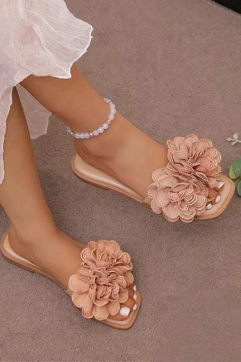 Ženske natikače LERMOLA BEIGE, Boja: bež, IVET.HR - MODERNA ODJEĆA