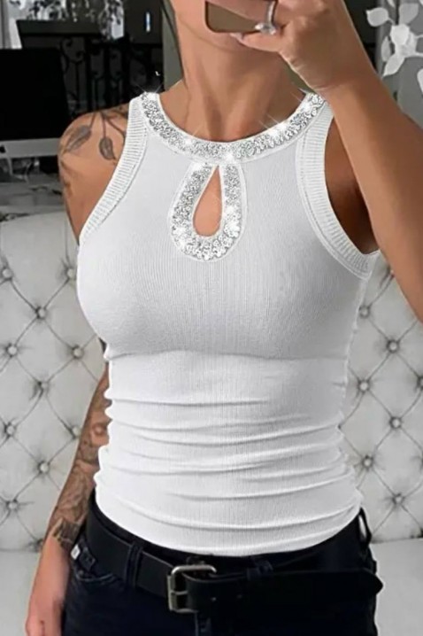 Top MALSITA WHITE, Boja: bijela, IVET.HR - MODERNA ODJEĆA