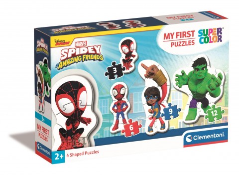 Clementoni 4 u 1 slagalica za bebe - Spidey i njegovi nevjerojatni prijateljiIVET.HR - MODERNA ODJEĆA