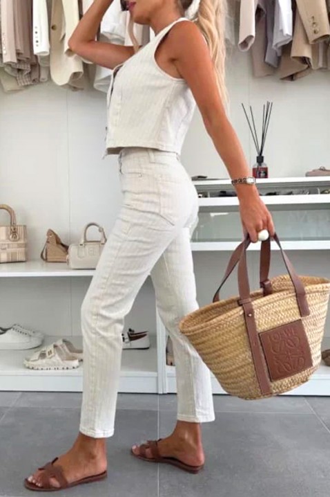 Komplet VERSLINDA WHITE, Boja: bijela, IVET.HR - MODERNA ODJEĆA