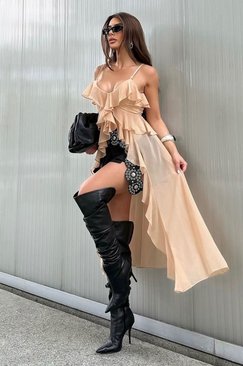 Tunika NUXELVA BEIGE, Boja: bež, IVET.HR - MODERNA ODJEĆA