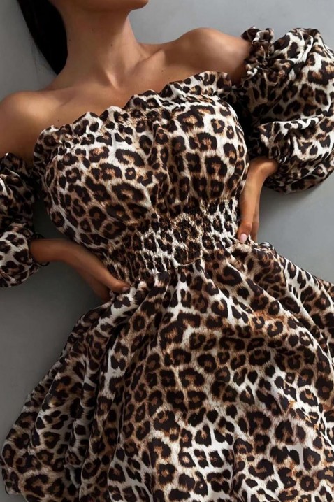 Haljina GERLINZOVA, Boja: leopard, IVET.HR - MODERNA ODJEĆA