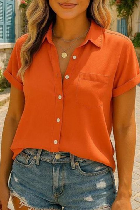 Ženska košulja ILORZA ORANGE, Boja: narančasta, IVET.HR - MODERNA ODJEĆA