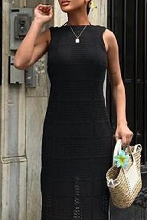 Haljina ZOLENA BLACK, Boja: crna, IVET.HR - MODERNA ODJEĆA