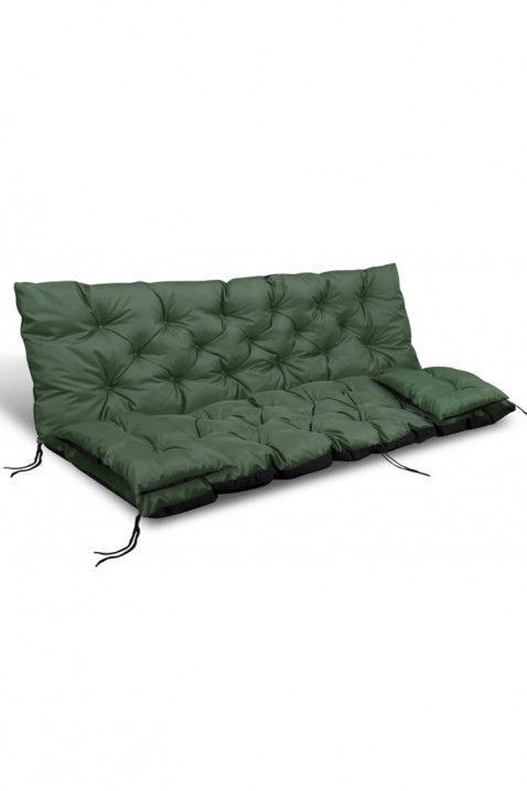 Jastuk za vrtnu klupu/ljuljačku 3 u 1 TREXY GREEN 100x60x50 cm, Boja: zelena, IVET.HR - MODERNA ODJEĆA