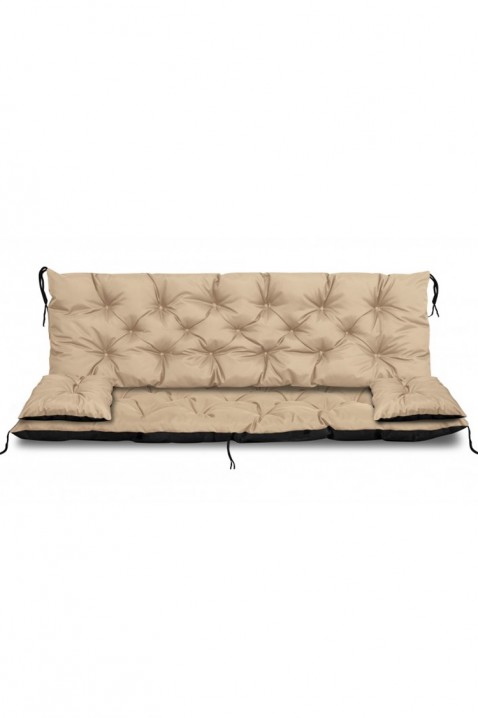 Jastuk za vrtnu klupu/ljuljačku 3 u 1 TREXY BEIGE 100x60x50 cm, Boja: bež, IVET.HR - MODERNA ODJEĆA