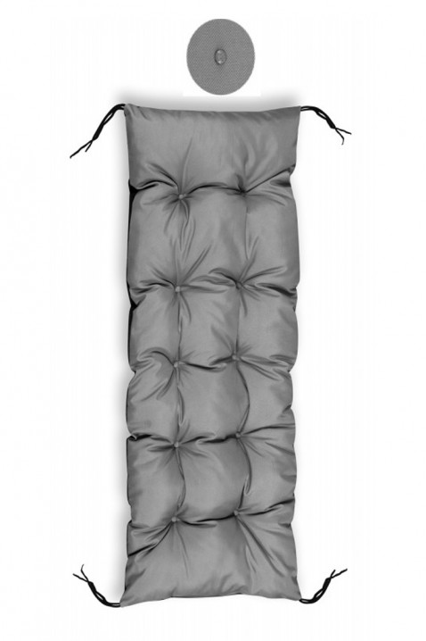 Jastuk za vrtnu klupu / ležaljku FIONELY 180x50 cm, Boja: siva, IVET.HR - MODERNA ODJEĆA